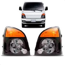 Par Farol para Hyundai Hr 2004 A 2015 Mascara Negra Par Farol para Hyundai Hr 2004 A 2015 Mascara Negra
