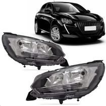 Par Farol para Peugeot 208 2020 a 2024 3 Furos