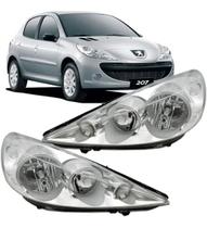 Par Farol Peugeot 207 Hoggar 2009 2010 11 12 13 2014 Cromado