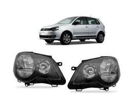 Par farol polo 2007 2008 09 10 11 12 13 2014 mascara negra