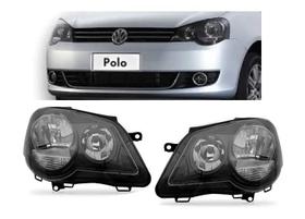 Par farol polo 2007 2008 2009 10 11 12 13 2014 mascara negra Par farol polo 2007 2008 2009 10 11 12 13 2014 mascara negra