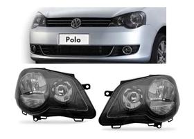 Par farol polo 2007 2008 2009 10 11 12 13 2014 mascara negra