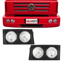 Par Farol Principal Caminhão Vw Titan 2003 A 2005 Duplo H1H1 Par Farol Principal Caminhão Vw Titan 2003 A 2005 Duplo H1H1