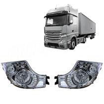 Par Farol Principal Compatível Mercedes Actros Mp4 Após 2020 Par Farol Principal Compatível Mercedes Actros Mp4 Após 2020