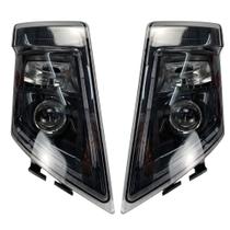 Par Farol Principal Mascara Negra Volvo Fh Fm 09 10 11 12 13