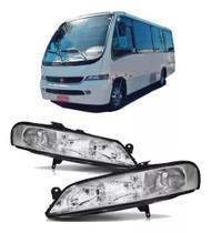 (par )farol principal micro ônibus marcopolo senior gv novo (par )farol principal micro ônibus marcopolo senior gv novo