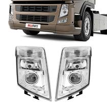 Par Farol Principal Volvo Fh13 2009 A 2013 H7/H7 Led DRL