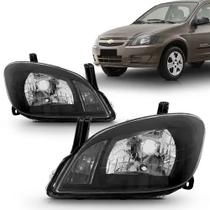 Par farol prisma 2007 2008 2009 2010 2011 mascara negra - BBS / AI