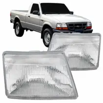 Par farol ranger 1998 a 2003 cromado Par farol ranger 1998 a 2003 cromado