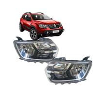 Par Farol Renault Duster 2021 a 2024 Led Par Farol Renault Duster 2021 a 2024 Led