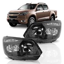 Par Farol S10 2012 2013 2014 2015 Máscara Negra