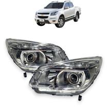 Par Farol S10 2012 A 2016 Com Projetor