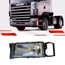 PAR FAROL SEM PISCA SCANIA SÉRIE 4 E 5 1999 Até 2005 USA LÂMPADA H4