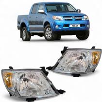 Par Farol Toyota Hilux 2005 2006 2007 2008 2009 2010 2011 Pisca Ambar Par Farol Toyota Hilux 2005 2006 2007 2008 2009 2010 2011 Pisca Ambar