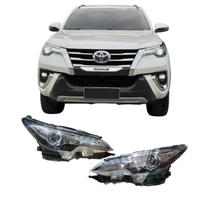 Par Farol Toyota Hilux Sw4 2016 a 2020 Led Par Farol Toyota Hilux Sw4 2016 a 2020 Led
