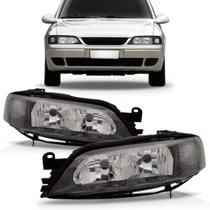 Par farol vectra 2000 a 2005 mascara negra