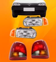 Par Farol Vidro Pisca Laranja Gol Special 95 96 97 98 99 G2
