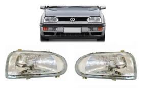 Par farol volks golf gl alemao 1992 ate 1998 vidro