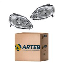 Par Farol Volkswagen Fox 2004 Ate 2010 Lado Direito/esquerdo Par Farol Volkswagen Fox 2004 Ate 2010 Lado Direito/esquerdo