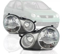 Par Farol Volkswagen Polo 2002 2003 2004 2005 2006 - SBC Peças