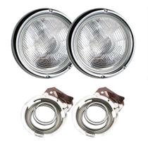 Par farol vw fusca 1973 até 1975 + par soquete vw com contato Par farol vw fusca 1973 até 1975 + par soquete vw com contato