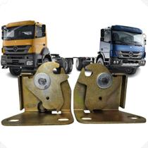 Par Fechadura Da Grade Portinhola Do Capô Caminhão Mercedes Benz Atego Axor Par Fechadura Da Grade Portinhola Do Capô Caminhão Mercedes Benz Atego Axor