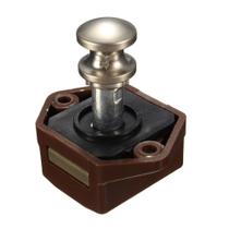 Par Fecho Puxador Zincado Para Portas E Armários De Embutir