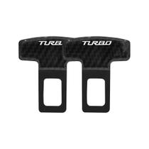 Par Fivela Cinto Anti Bipe/Beep carbono Onix Turbo