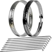 Par Folha Aro Dianteiro Traseiro Falcon Nx4 400 Raio 4mm Par Folha Aro Dianteiro Traseiro Falcon Nx4 400 Raio 4mm
