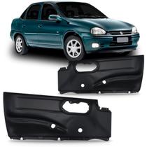 Par Forro Porta Dianteiro Corsa Sedan 1996 a 2016 Hatch 1996 a 2002 4 Portas Manual Preto