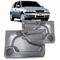Par Forro Porta Dianteiro Gol Parati Saveiro Bola 4pts 1998 a 2004 C/Tela Manual Cinza Par Forro Porta Dianteiro Gol Parati Saveiro Bola 4pts 1998 a 2004 C/Tela Manual Cinza