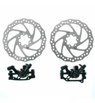 Par Freio Disco Mec. Absolute Nero Dian./Tras. Rotores 160mm