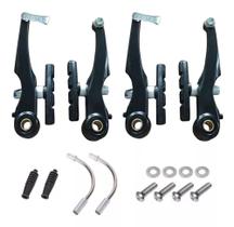 Par Freio V-brake Aluminio Gta Dianteiro/traseiro