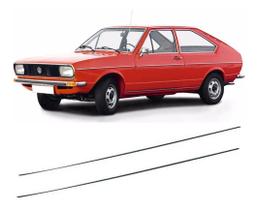 Par friso calha teto borracha passat 77 a 88 preto sem alumínio