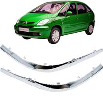 Par Friso Cromado Parachoque Dianteiro Citroen Xsara Picasso Par Friso Cromado Parachoque Dianteiro Citroen Xsara Picasso