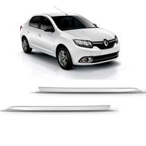 Par friso grade logan 2014 a 2018 cromado Par friso grade logan 2014 a 2018 cromado