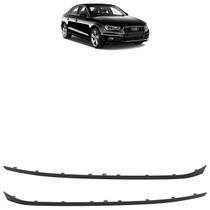 Par Friso Parachoque Dianteiro A3 Sedan 2014 2015 2016 Preto Poroso