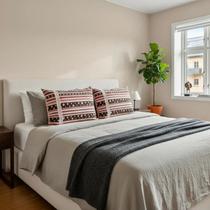 Par Fronha para Travesseiro Malha Estampada 100 Algodão com Ziper50x70cm Par Fronha para Travesseiro Malha Estampada 100 Algodão com Ziper50x70cm