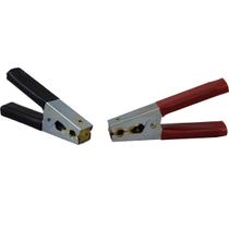 Par Garra Bateria Carga Alicatao Ponteira Latao Ate 60 Amperes