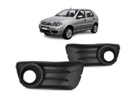 Par Grade Farol Milha Palio Way Economy 2014 2015 2016 Cinza