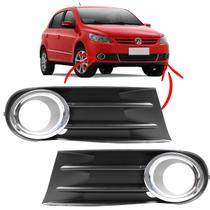 PAR Grade Inferior Parachoque Gol 2009 10 11 12 Aro Cromado