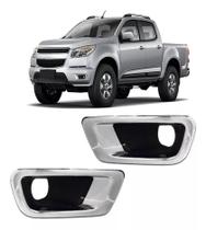 Par Grade Milha Aro Cromado S10 2012 2013 2014 2015