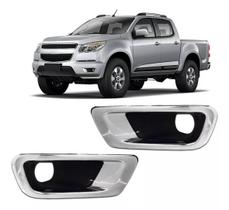 Par Grade Milha Aro Cromado S10 2012 2013 2014 2015