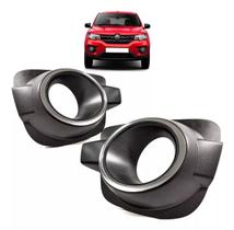 Par Grade Milha Com Furo Aro Cromado Kwid 2017 2018 2019 Par Grade Milha Com Furo Aro Cromado Kwid 2017 2018 2019