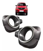 Par Grade Milha Com Furo Aro Cromado Kwid 2017 2018 2019 Par Grade Milha Com Furo Aro Cromado Kwid 2017 2018 2019