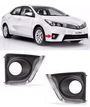 Par Grade Milha Com Furo Cromado Corolla 2015 2016 2017 Par Grade Milha Com Furo Cromado Corolla 2015 2016 2017