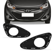 Par Grade Milha Parachoque HB20 e HB20s 12 A 15 Com Furo Par Grade Milha Parachoque HB20 e HB20s 12 A 15 Com Furo