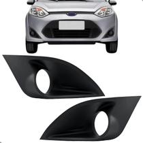 Par Grade Moldura Farol Milha Fiesta Rocam 2011 12 2013 2014 C/furo Par Grade Moldura Farol Milha Fiesta Rocam 2011 12 2013 2014 C/furo