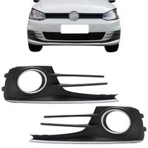 Par Grade Moldura Farol Milha Fox Spacefox 2015 2016 17 18 19 2020 2021 2022 Aro Prata