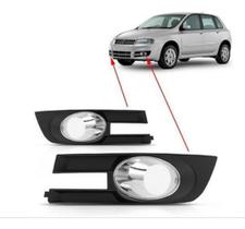 Par Grade Moldura Farol Milha Stilo 2008 09 10 11 Par Grade Moldura Farol Milha Stilo 2008 09 10 11